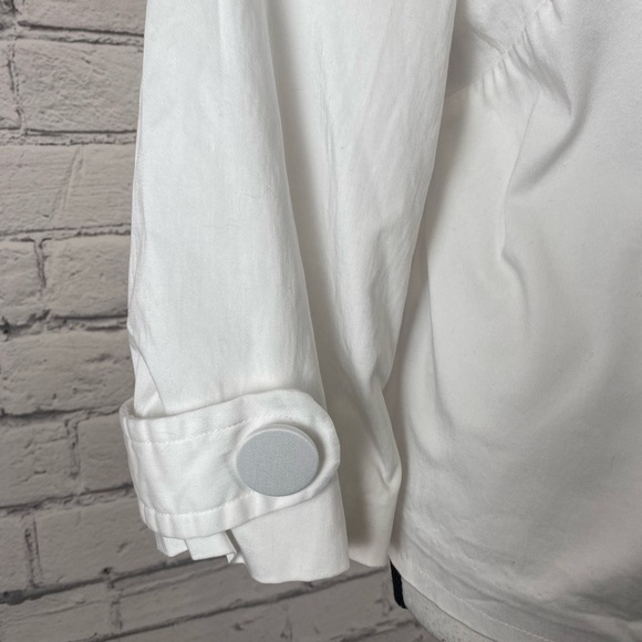 Dress Barn White Casual Suit Jacket Blazer size 1X - Picture 4 of 10